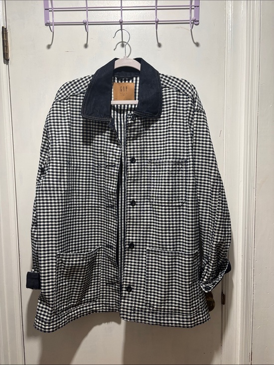 Gap x DOEN Jackets & Blazers - GAP x DOEN gingham denim jacket limited edition
